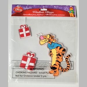 Disney Tigger Christmas Jelz Window Clings New in Package